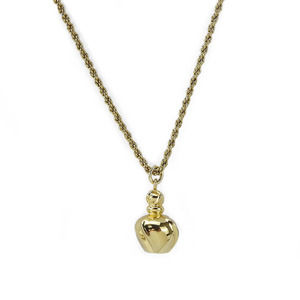 Dior Christian Dior Gold Plated Necklace Metal Necklace
